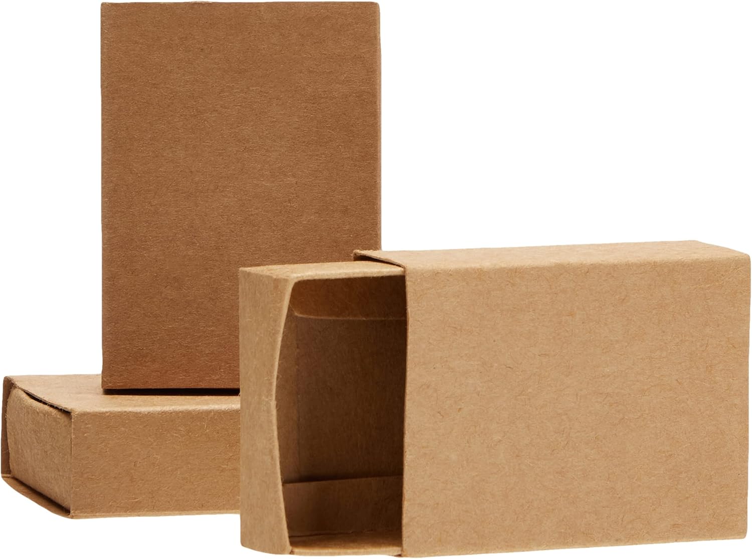 docrafts Papermania Bare Basics Medium Matchboxes (Pack of 4),Brown,2 x 13.47 x 20.98 cm