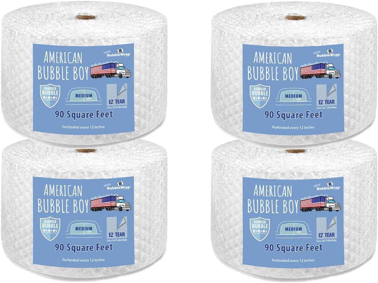 Official Sealed Air Bubble Wrap - American Bubble Boy (360' Medium (5/16") Bubble Wrap)
