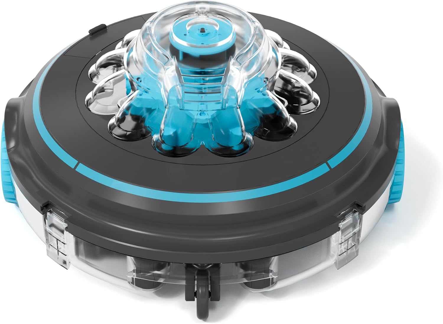 65 Cordless Robotic Pool Cleaner for Inground & Above Ground Pools - Automatic Vacuum with 75-Min Runtime & 900 Sq. Ft. Coverage