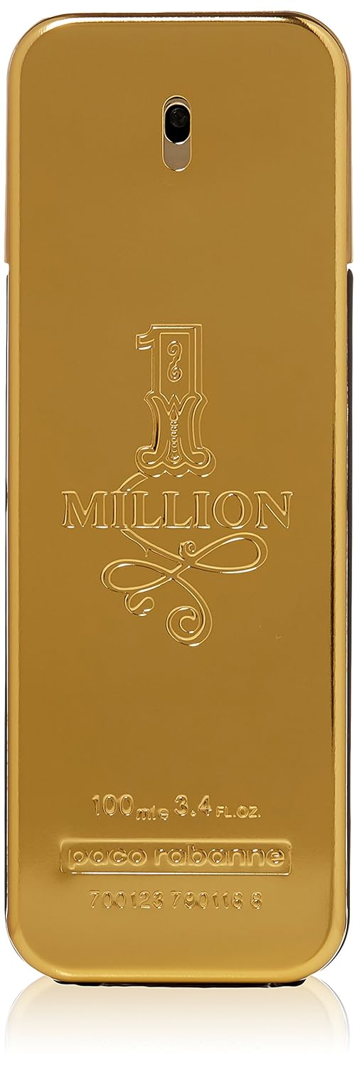 Paco Rabanne 1 Million for Men Eau de Toilette Spray, 3.4 Ounce