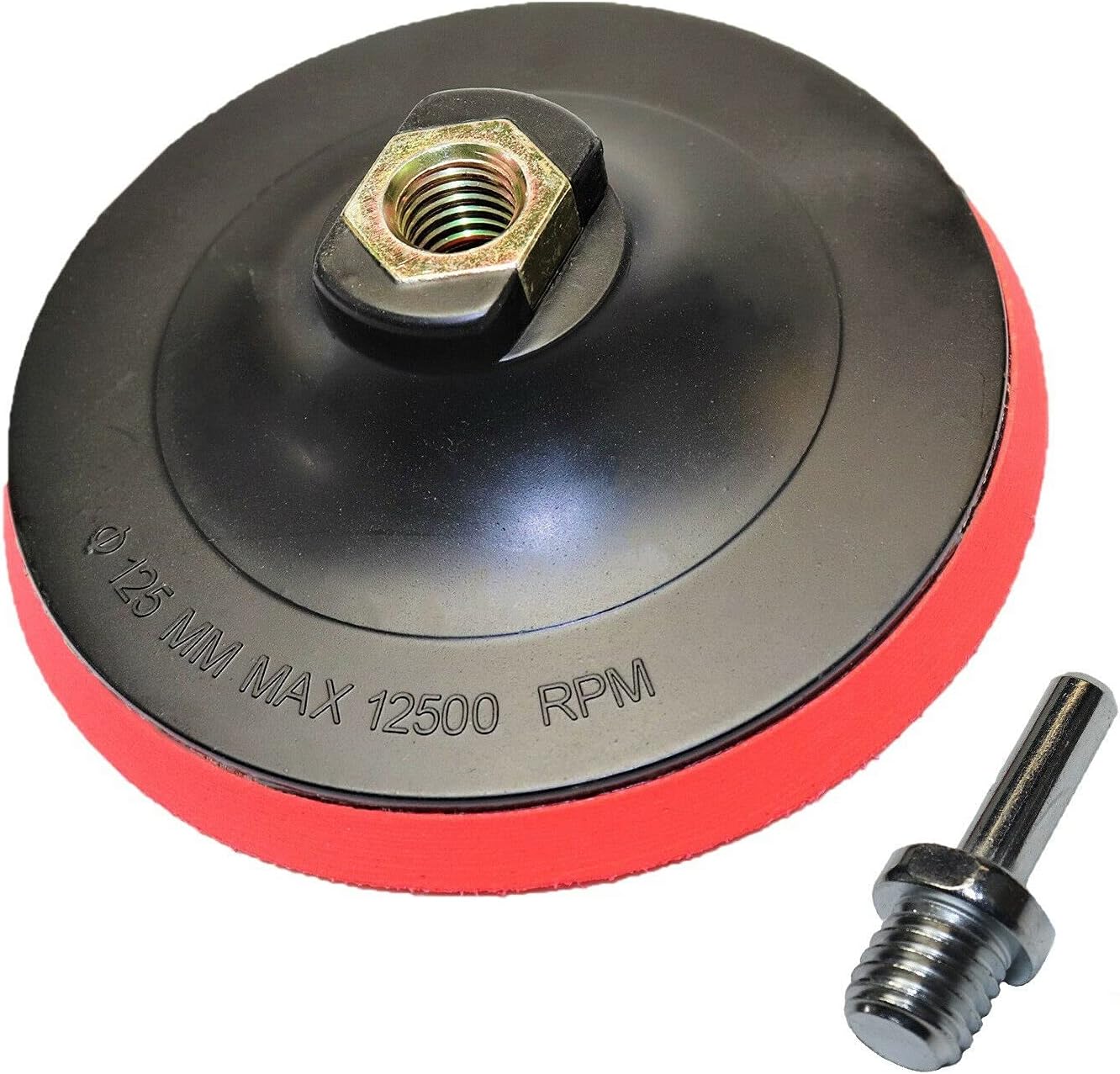 LOGOK2K Cotarba 125mm Hook & Loop Backing PAD Angle Grinder M14 & Drill Attachment for Sand Disc