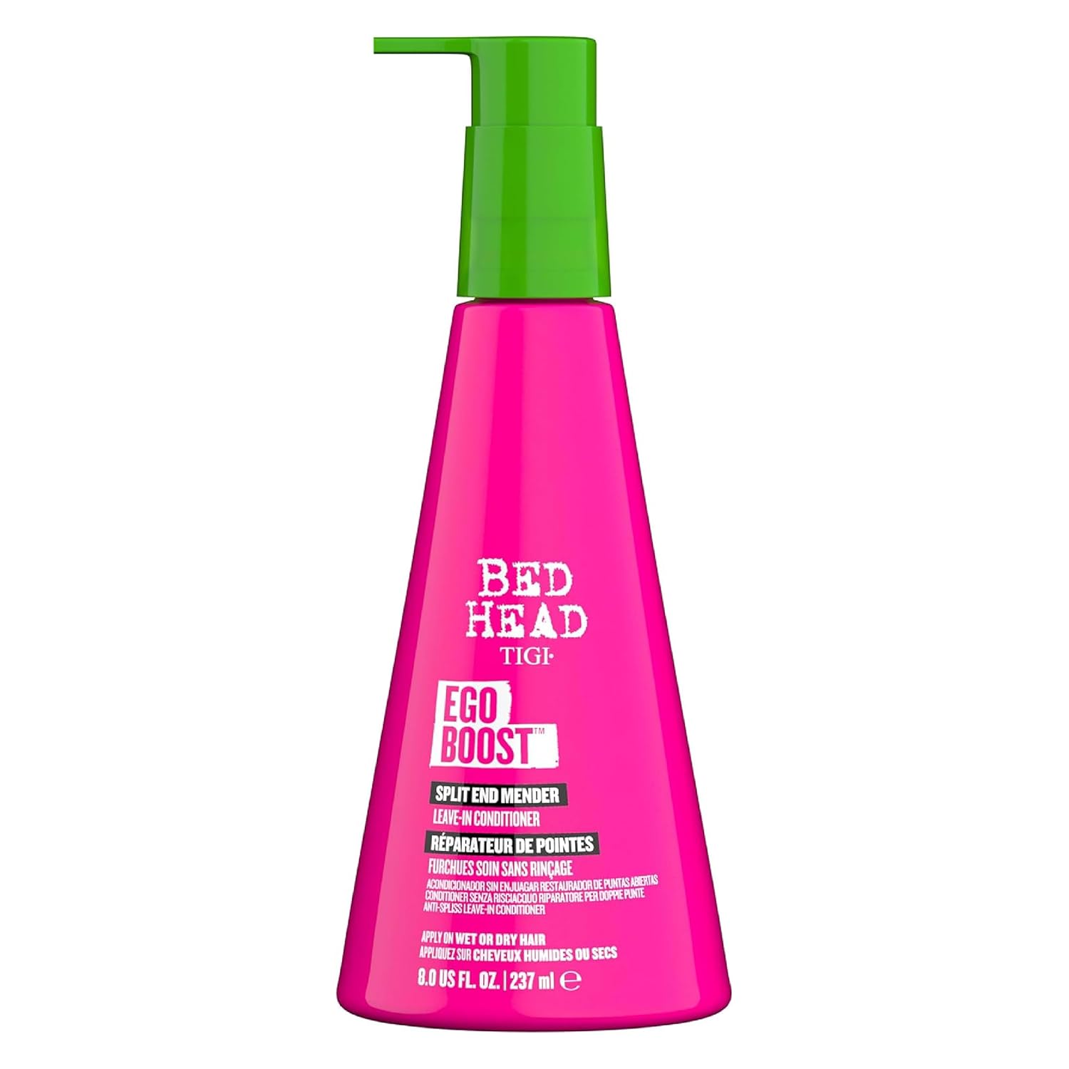 TIGI Bed Head Ego Boost Split End Mender Leave in Conditioner, 8.0 Ounce,237 milliliters
