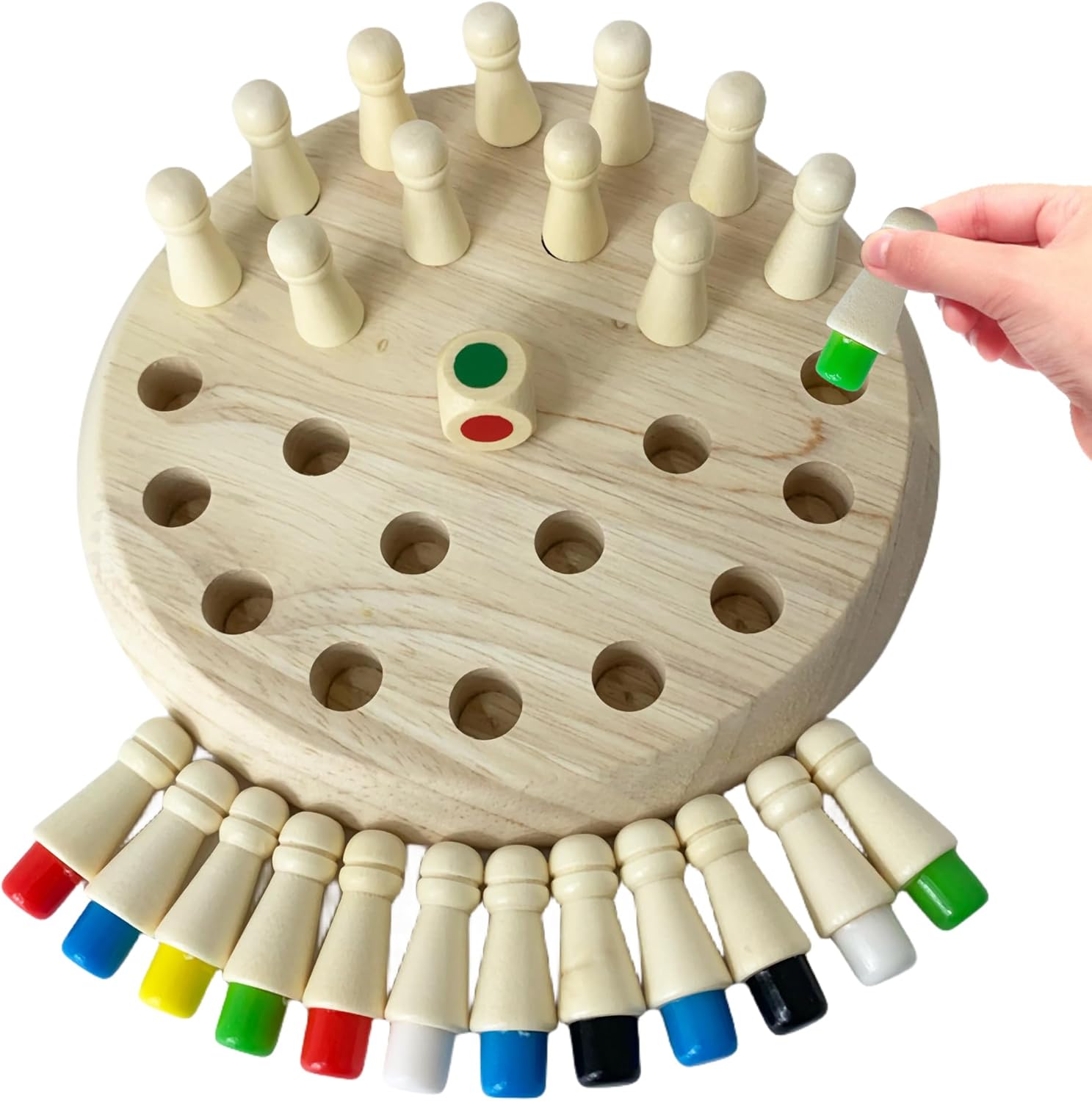 Alzheimers Activities for Seniors - Memory Training Products for Dementia Elderly Wooden Gifts for Adults Patients with Dementia