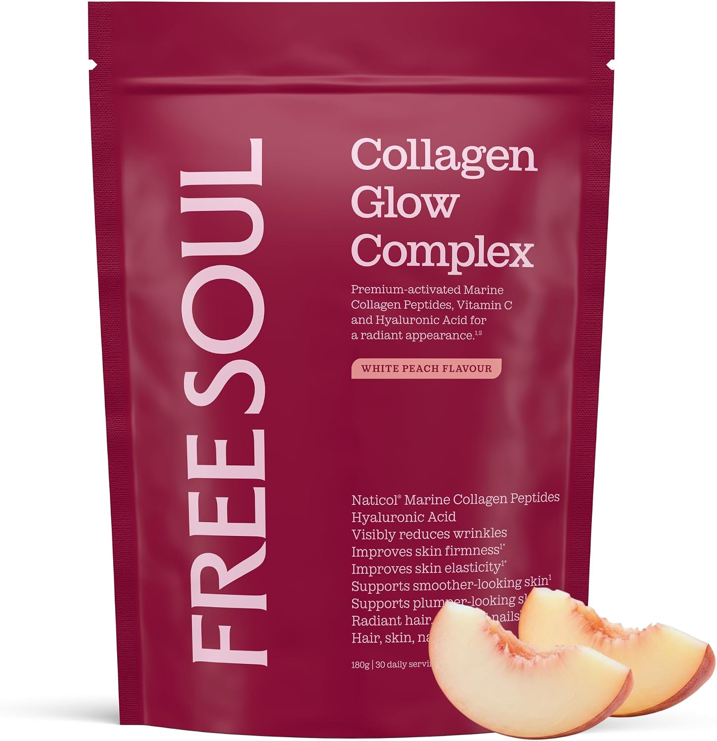 Free Soul Marine Collagen Powder with Hyaluronic Acid & Vitamin C