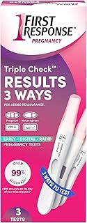 First Response Triple Check Pregnancy Test 3 ct.