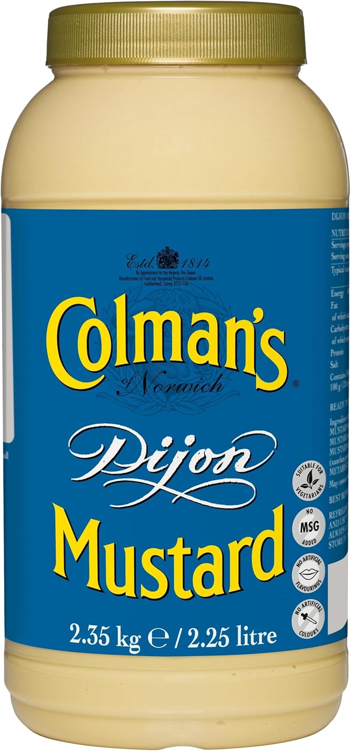 Colman's Dijon Mustard, 2.25 Litre