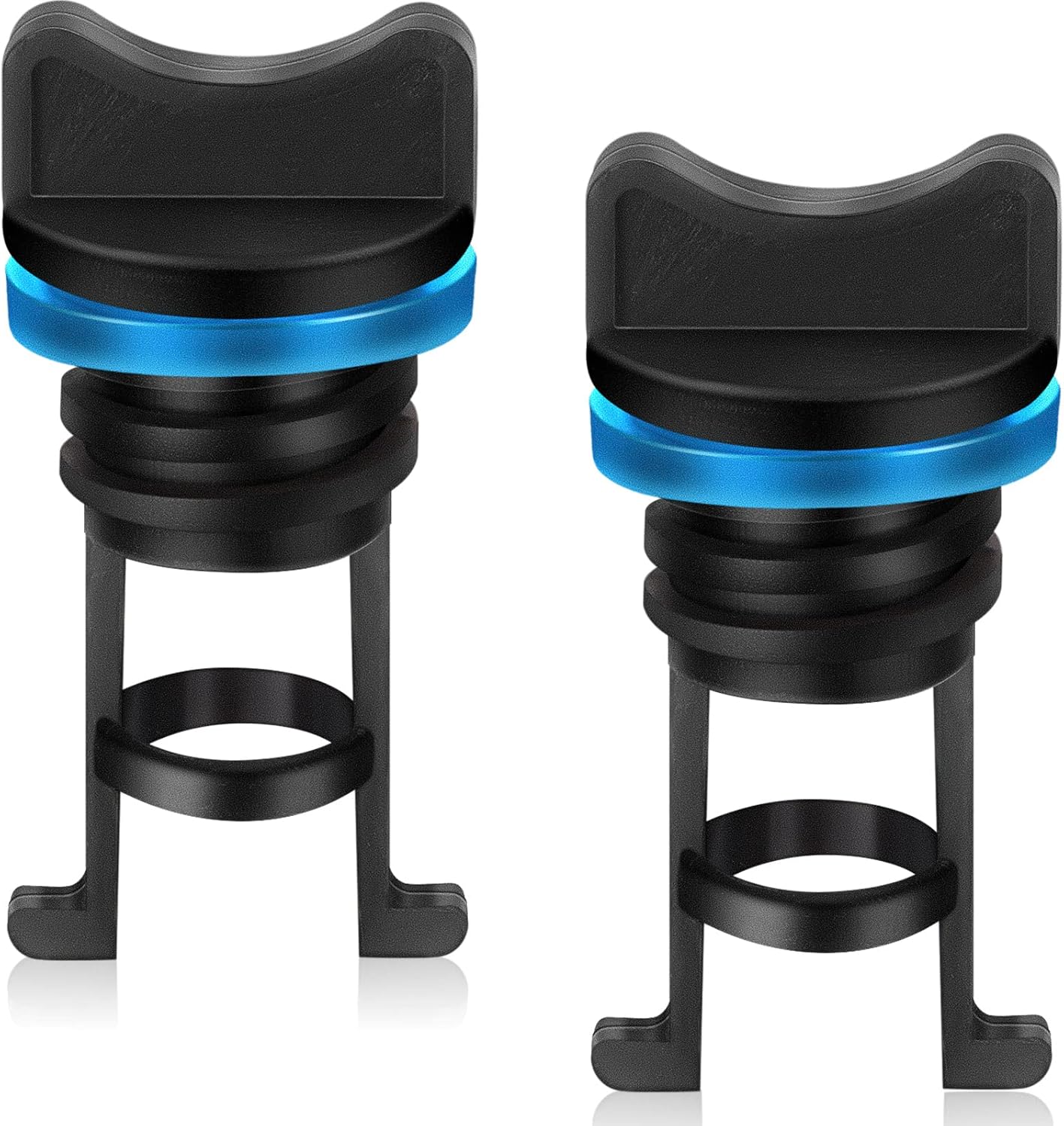 2 Pcs Nylon Kayak Drain Plug Kit Canoe Boat Hull Thread Drain Plugs for Ocean Stream Kayak Dinghy Canoe Boat