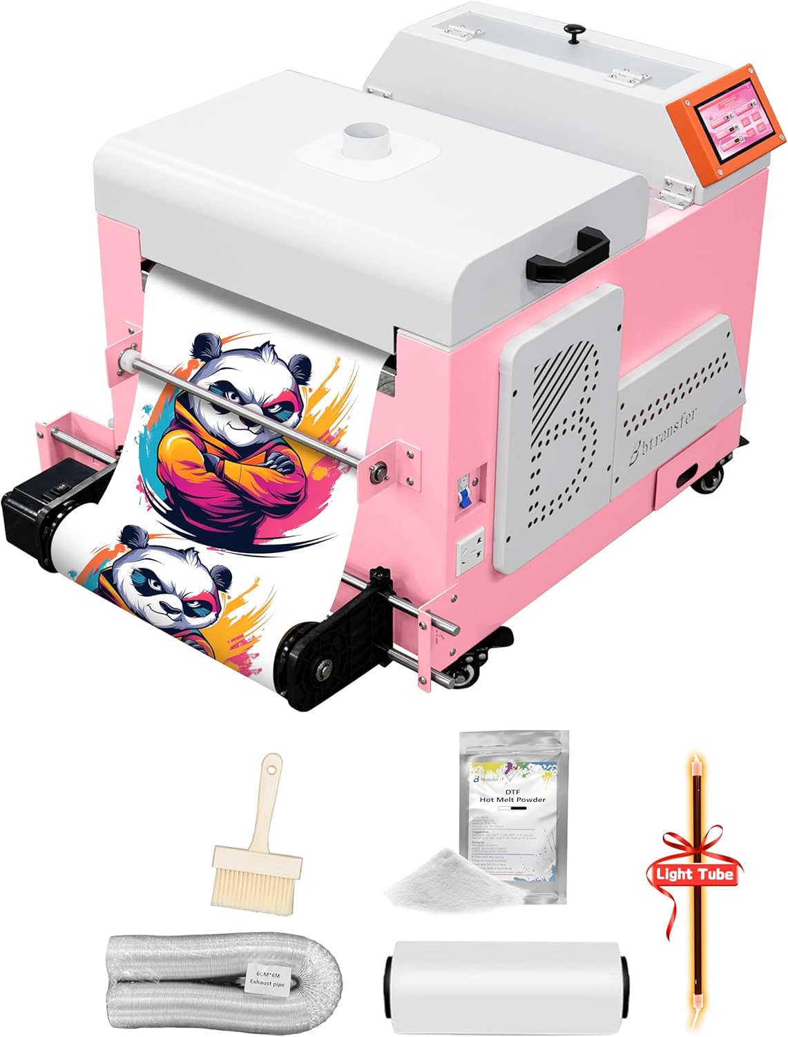 A3 13in W30 DTF Curing Oven DTF Powder Shaker and Dryer Machine for Heating Roll Film,Compatible with DTF Printers,Auto Space-Saving Shaking Machine for T-Shirt Printing DTF Transfer