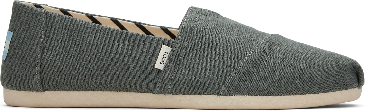 TOMS Women's Alpargata Heritage Canvas Loafer Flat