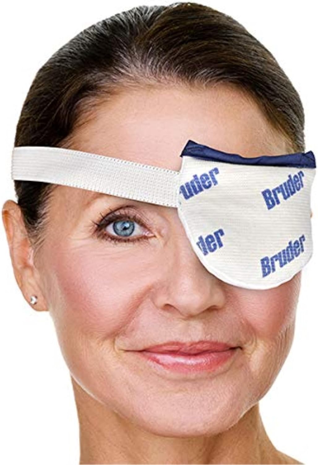 Bruder Moist Heat Eye Compress | Single Eye | Microwave Activated | Fast Acting and Effective Relief for Styes and Other Eye Irritation