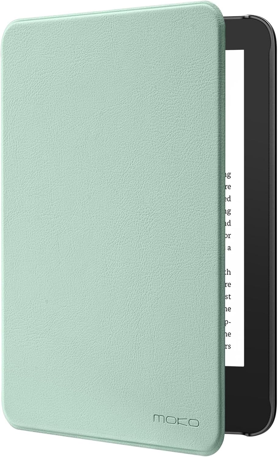 MoKo Case Fits 6" All-New Kindle (11th Generation-2024/2022 Release)& International Version, Lightweight Shell Cover with Auto Wake/Sleep for Kindle 2024/2022 11th Gen e-Reader, Agave Green