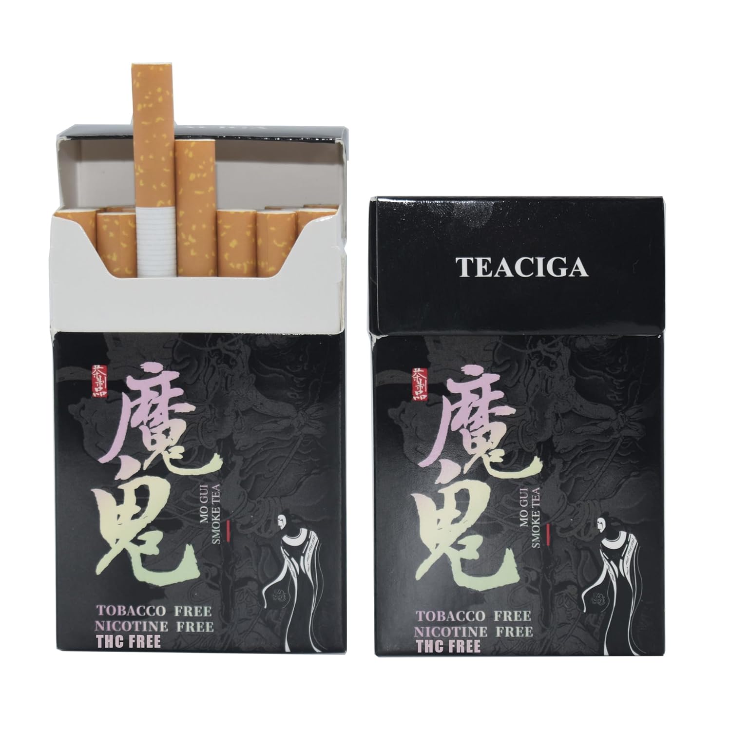 Herbal Cigarettes，Tobacco Free, Nicotine Free, THC Free， Vape Alternative Cigarettes to Quit Smoking，2 Packs-40 Smokes