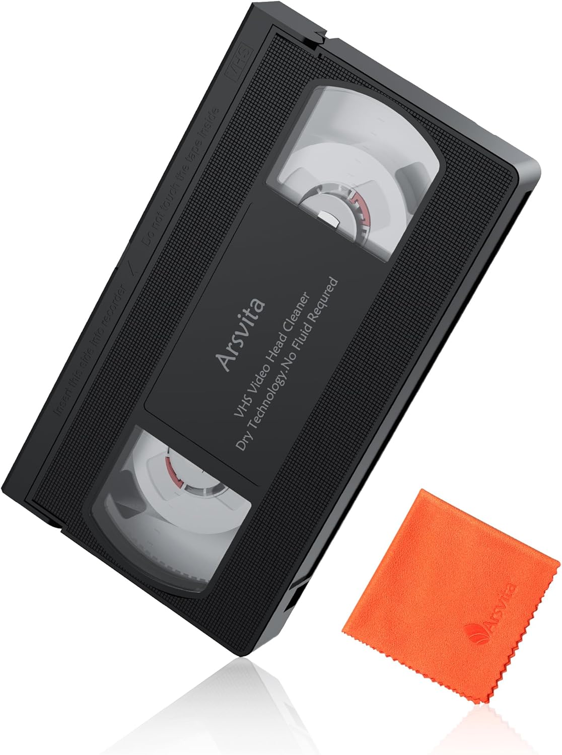 Arsvita VHS/VCR Head Cleaner, Video Head Cleaning Kit for VHS/VCR Players, Dry