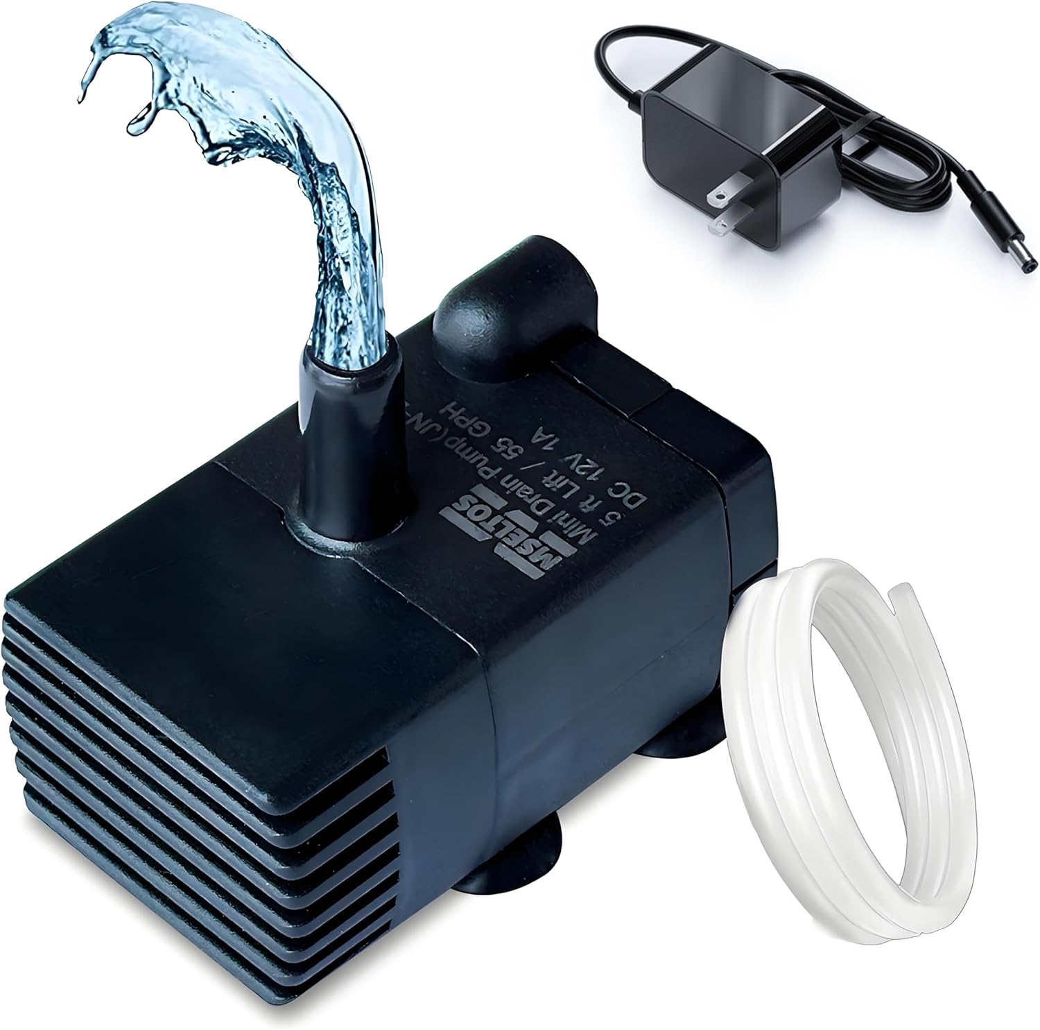 Drain Pump for Dehumidifier, 5 ft Lift, 55 GPH Removable Condensate Pump for Portable AC Unit, Air Conditioner, Dehumidifier, Commercial Ice Maker, 110/240V, Automatic Submersible Water Pump