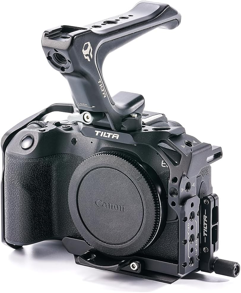 Tilta Camera Cage Compatible with Canon R8 Lightweight Kit | TA-T28-A (Black)