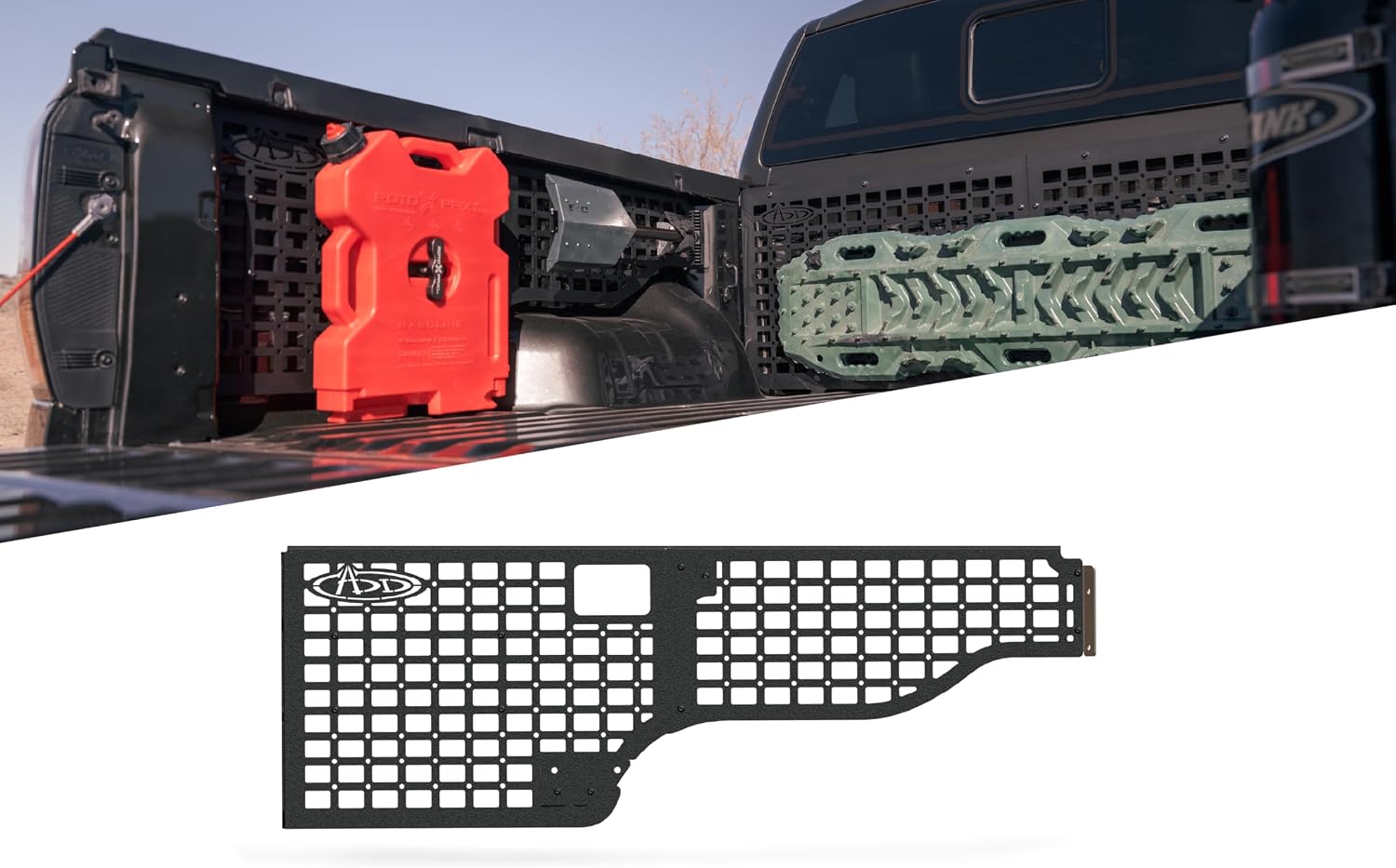 ADD Bed Side Molle Panels for 2024-2026 Ford Ranger Raptor Driver Side
