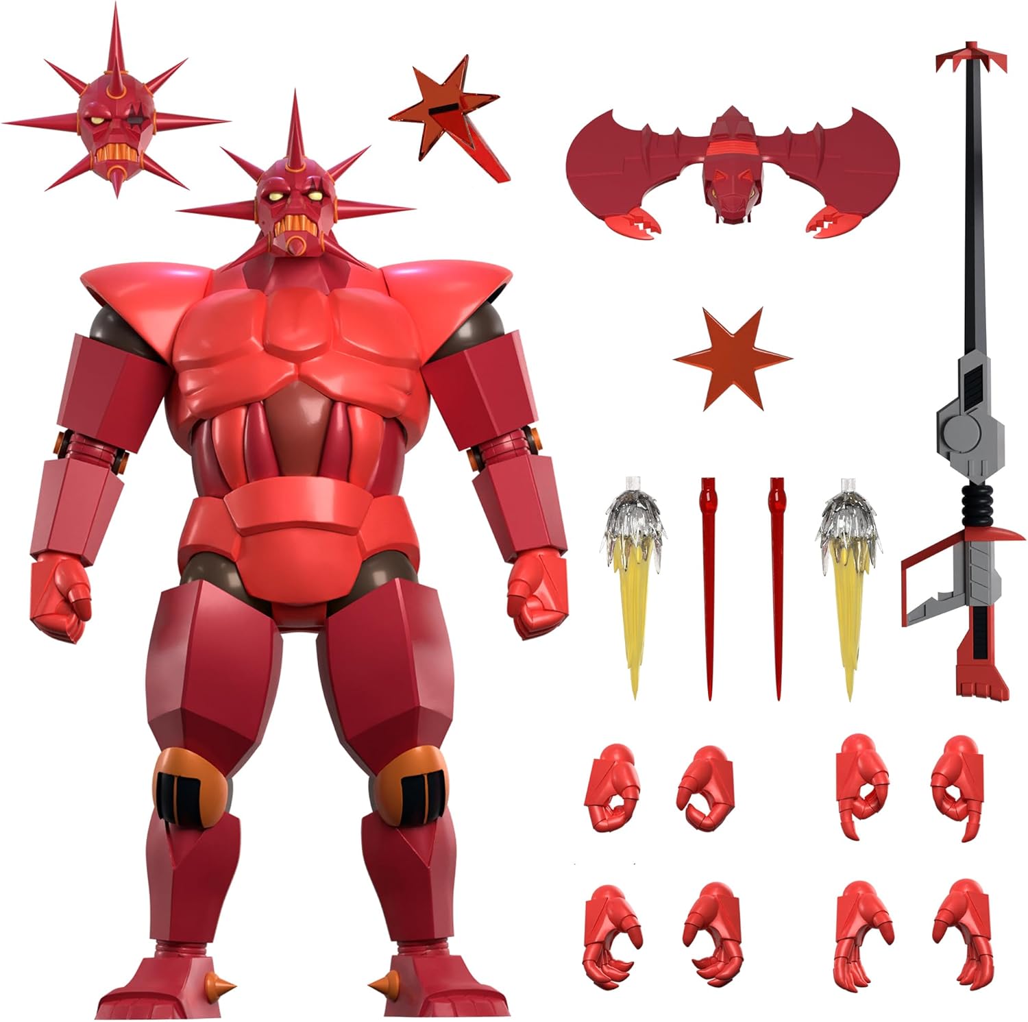 Super7 ULTIMATES! SilverHawks Mon*Star - 11" SilverHawks Action Figure with Accessories Classic Cartoon Collectibles and Retro Toys