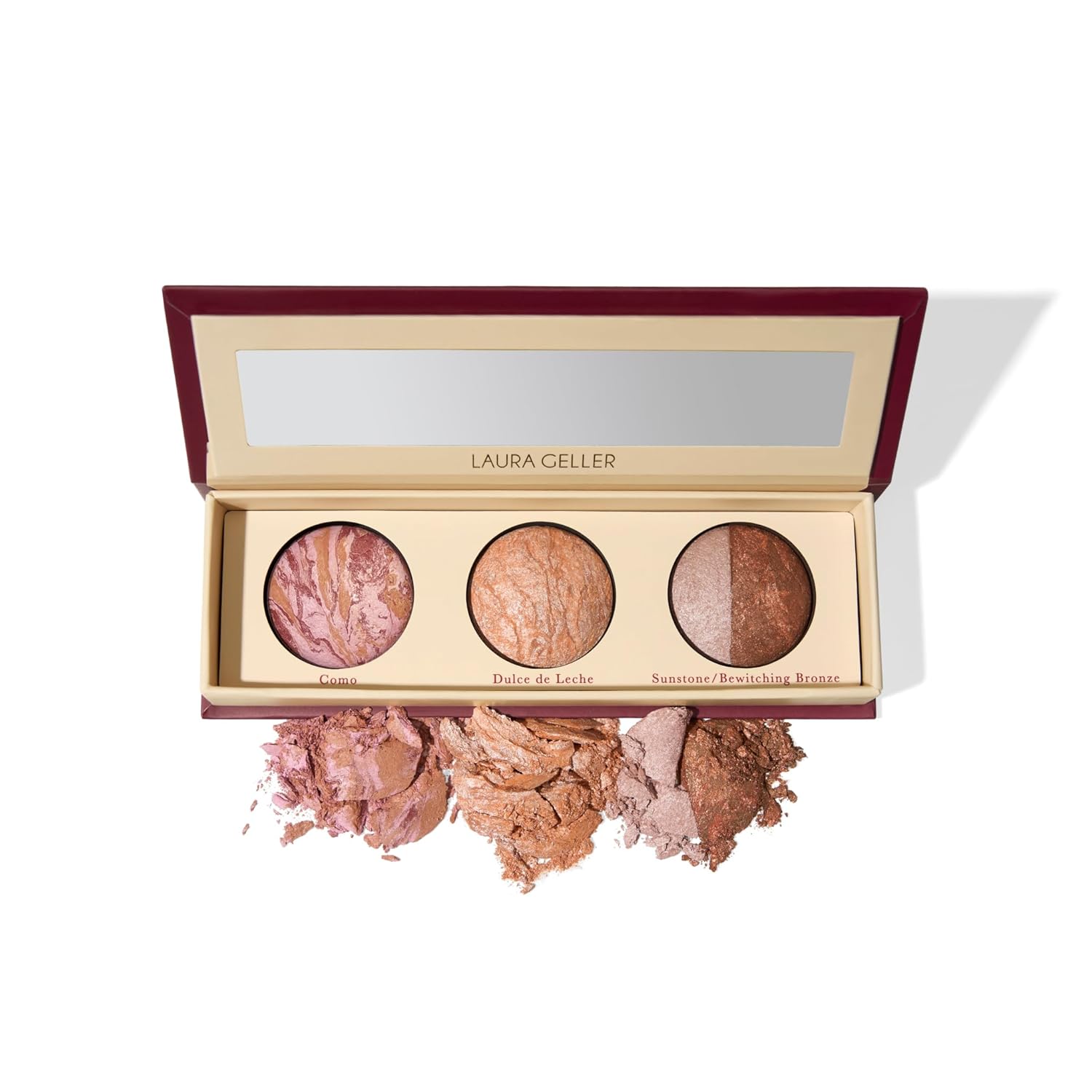 LAURA GELLER NEW YORK Geller's Greatest Everyday Heroes Baked Blush, Highlighter and Eyeshadow Palette
