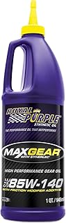 Royal Purple 01303 Max Gear 85W-140 High Performance Synthetic Automotive Gear Oil - 1 qt.