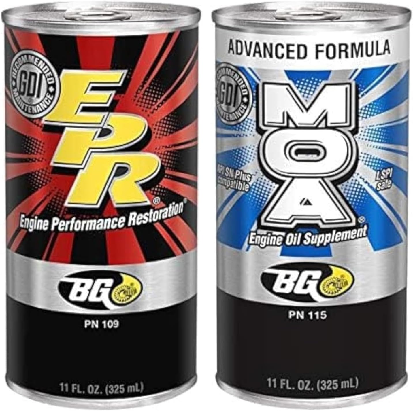 BG MOA 115 & EPR – Engine Restoration & Oil Lubrication Additive