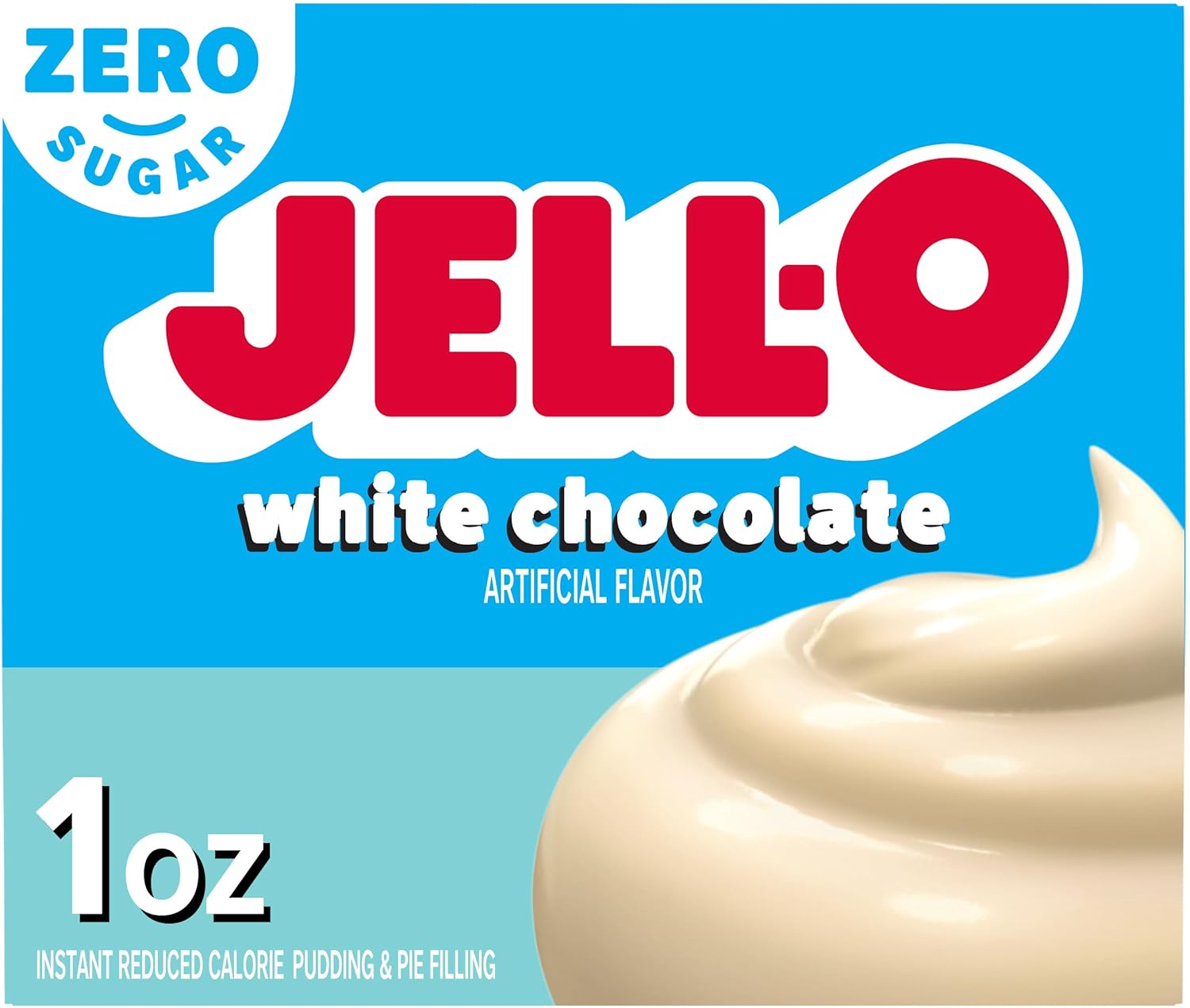 Jello Sugar Free White Chocolate Pudding Mix 28g
