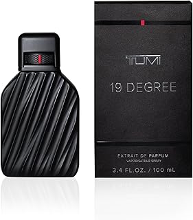 TUMI 19 Degree - Liquid Perfume Fragrance for Men - Bold & Woody Cologne with Leather & Amber Fragrance Notes - 3.4 Fl Oz