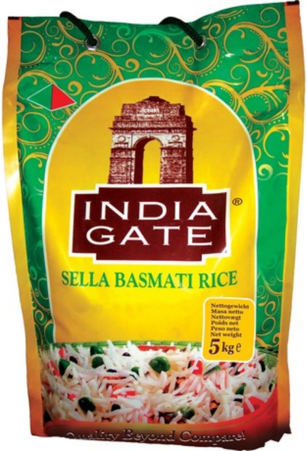 Indien GATE Sella Basmati Rice, 5 kg