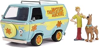 Jada 1:24 Diecast Mystery Machine with Scooby, Green