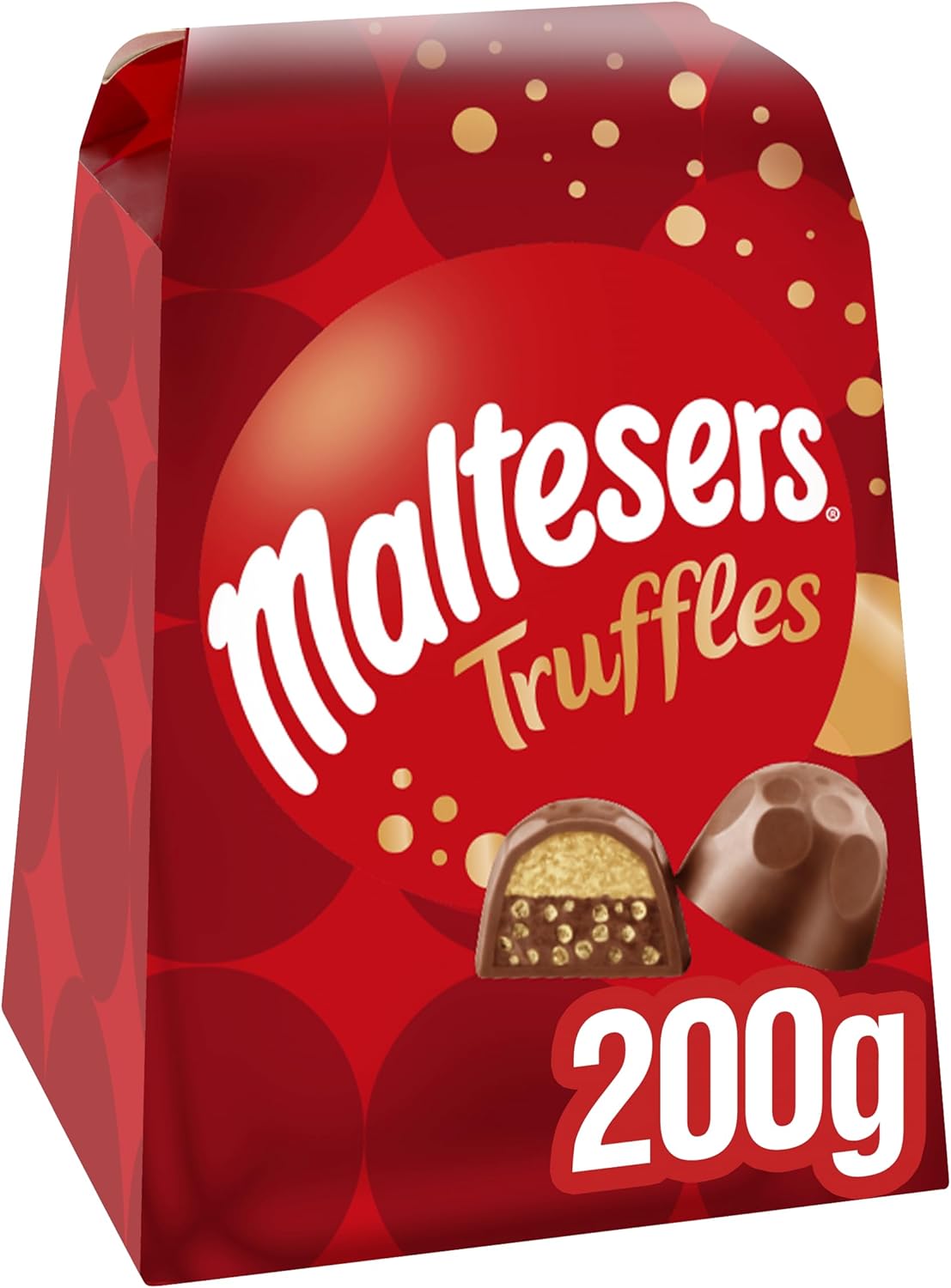 Maltesers Chocolate Truffles Gift Box 200g, Luxury Milk Chocolate & Honeycomb Truffles, Perfect Chocolate Gift for Fathers Day Gift, Birthdays & Anniversaries