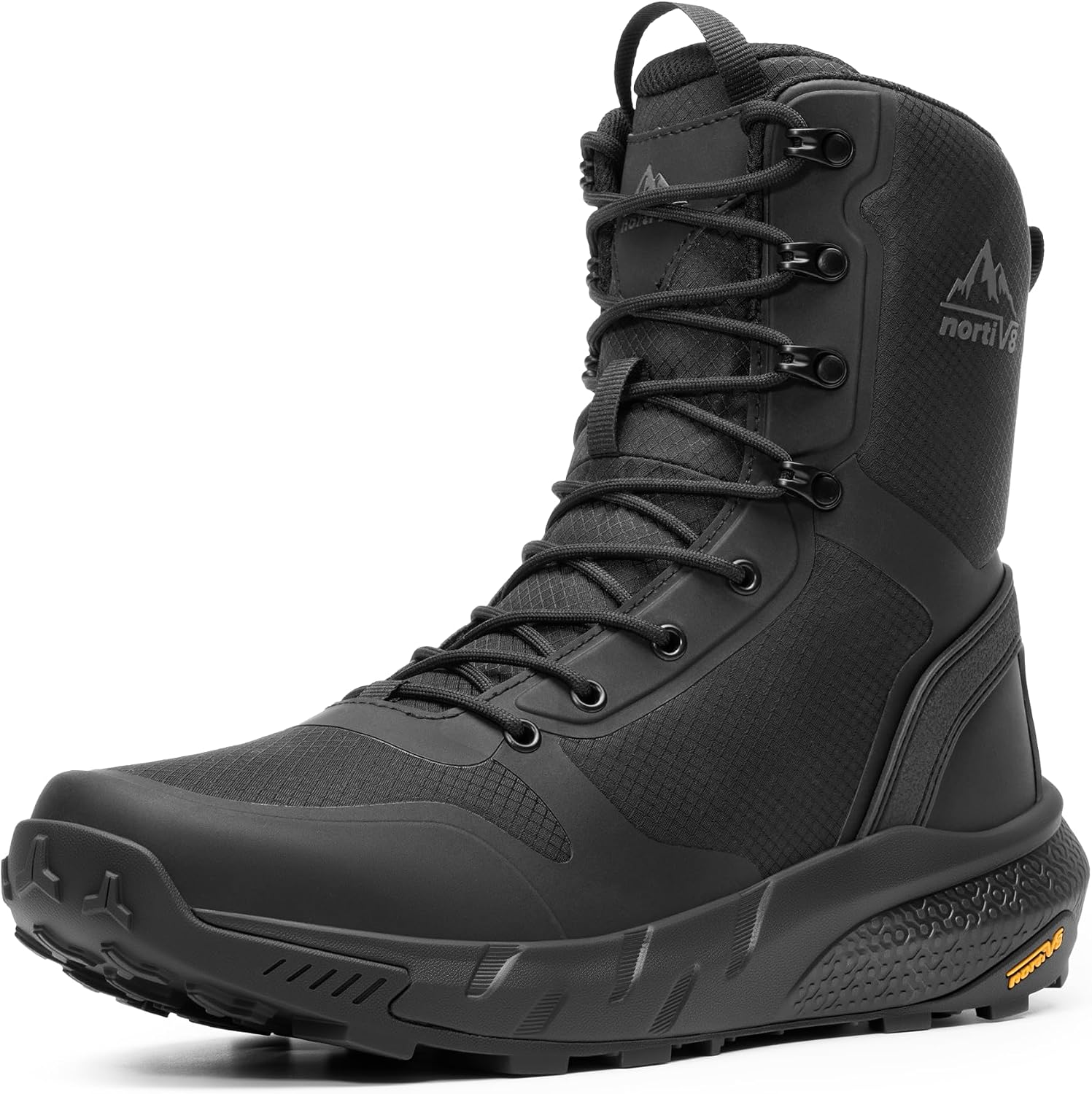 NORTIV 8 Men's Military Tactical Boot Zipper Lightweight