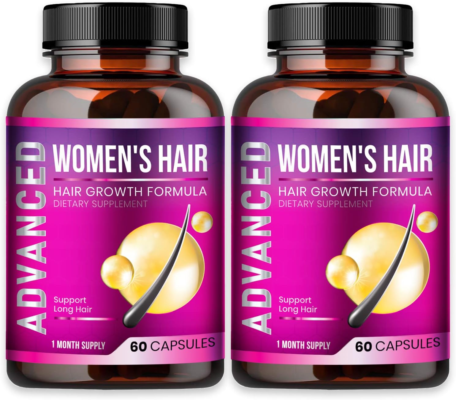 NutraPro Hair Growth Vitamins for Women - Hair Vitamins for Hair Loss for Women .Regrow & Regrowth Hair Supplement with DHT Blocker,Biotin & Saw Palmetto for Women.Volumize,Thicker,Longer Hair.