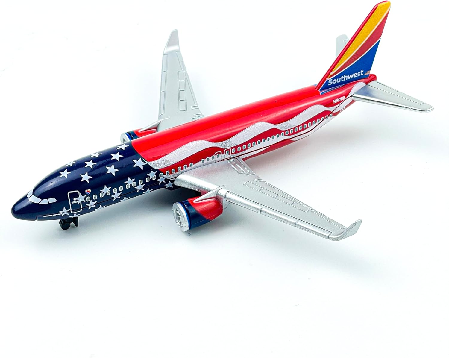 Southwest N500WR Freedom One Model Airplane, Single Plane Die-cast Model Planes Aircraft Suitable for Collection & Christmas, Birthday Gifts