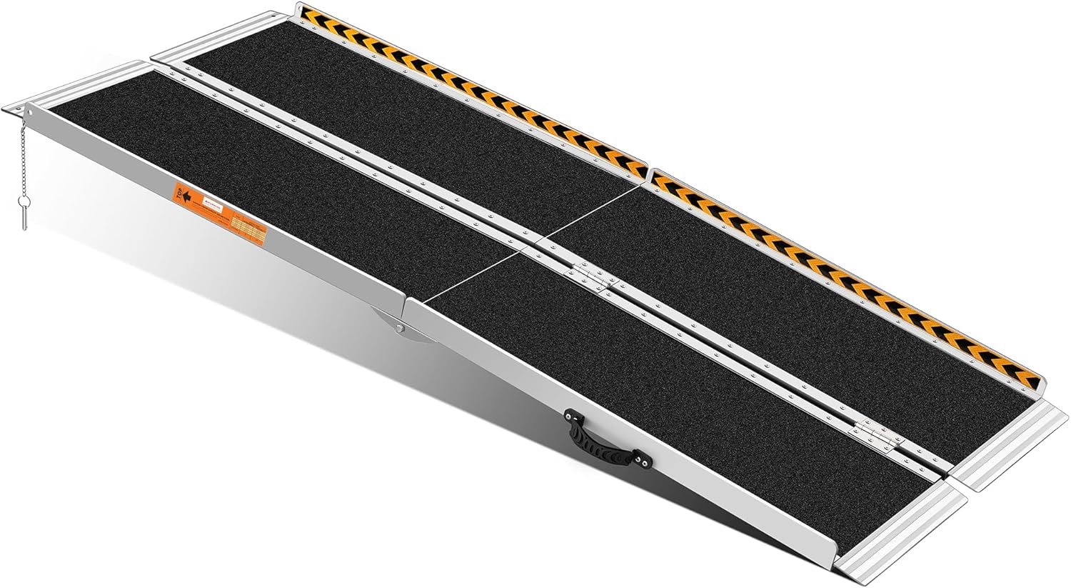 Wheelchair Ramp 6 Feet, Portable Ramps for Wheelchairs for Home, 800LBS Capacity Folding Non-Slip Aluminum Handicap Ramp, Wheel Chair Ramp for Home Steps, Stairs, Doorways, Car, Curbs