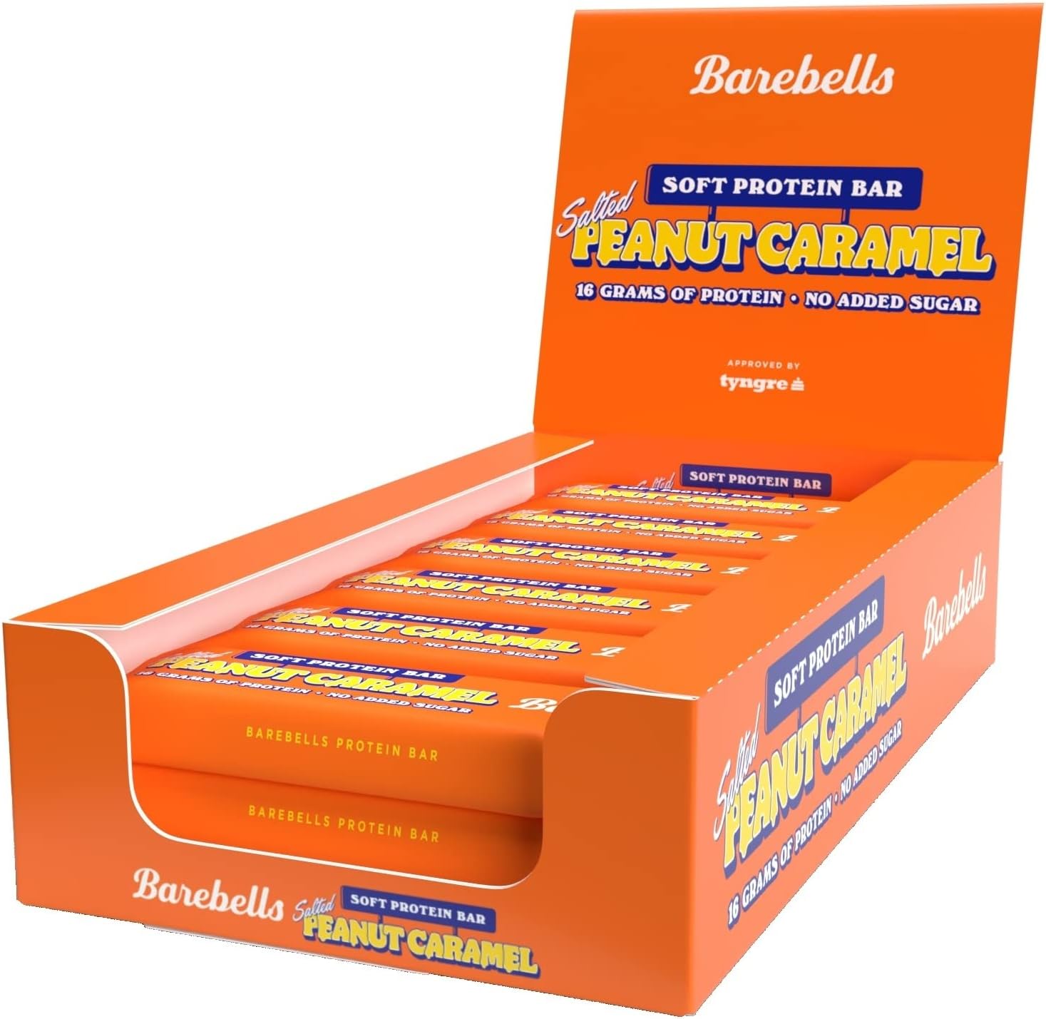 BAREBELLS Salted Peanut Caramel 12 Pack 55g