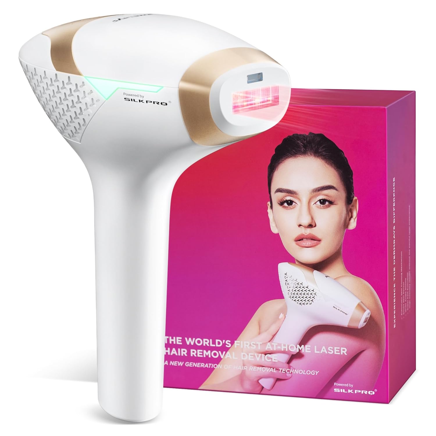 810nm Diode Laser Hair Removal for Women and Men, The FDA-Cleared Home-Use Device, Permanent Reduction in Hair Regrowth, V4S for Skin Tone 1-5, Wide-Angle 15 Mins Hair Removal for Face, Body
