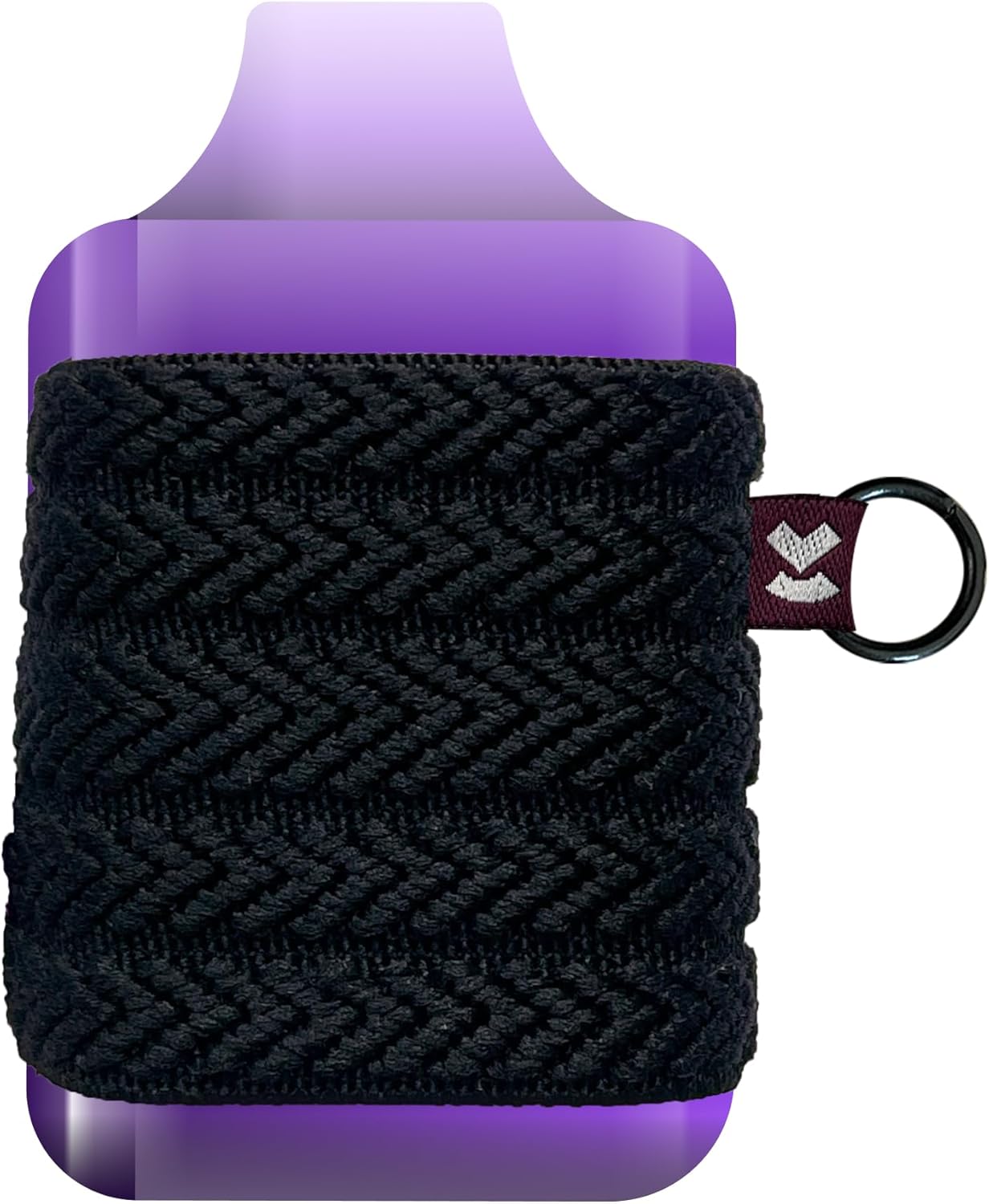 Vape Holder, Comfortable Design for E-Cigarette, 3 Sizes, High-Strength Elastic Holder (Black Large)