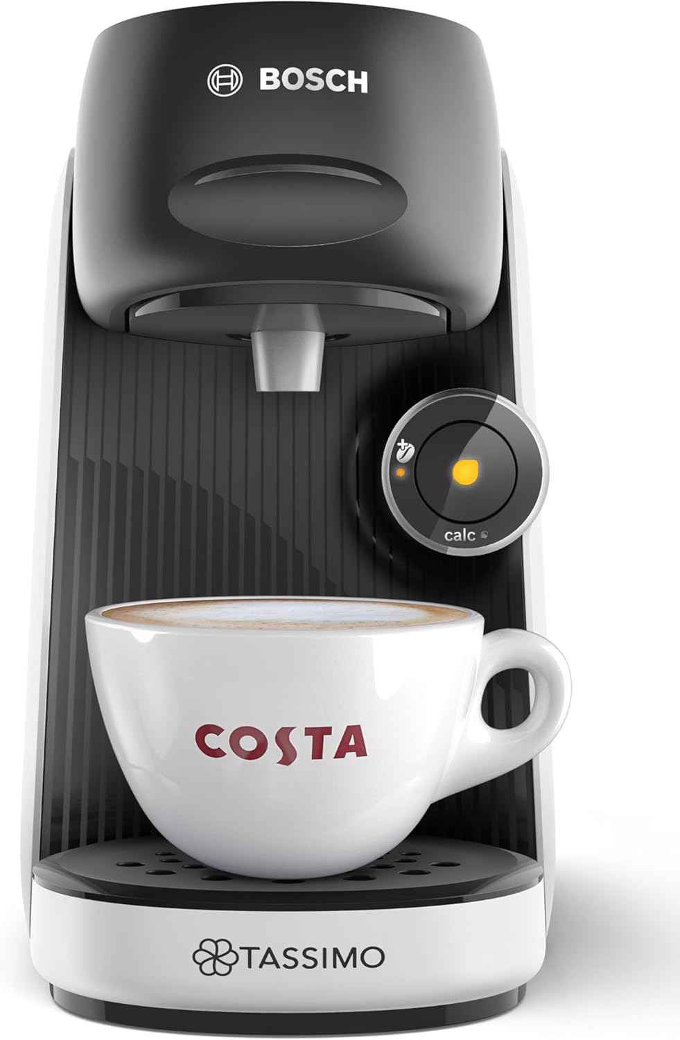 Tassimo by Bosch FINESSE TAS16B4GB POD Coffee Machine, 1400 Watt, 0.7 Litre - White