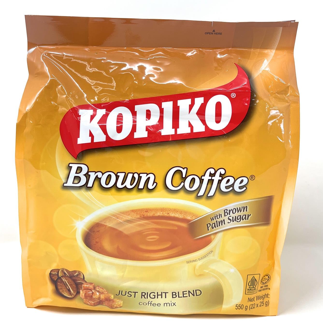 Kopiko Instant 3in1 Brown Coffee - 24 Packets/Bag ,1