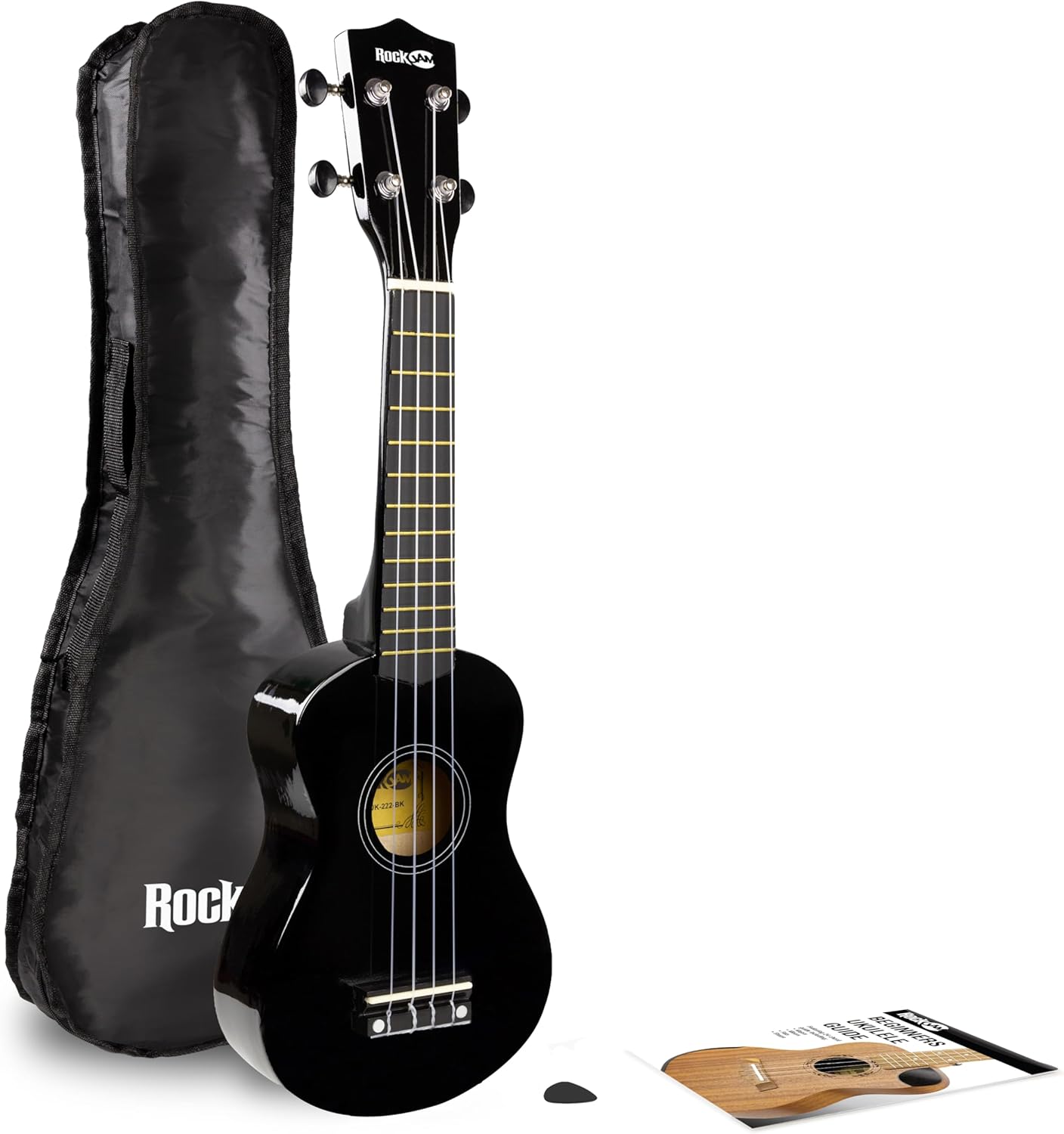 RockJam Soprano Ukelele with Gig Bag