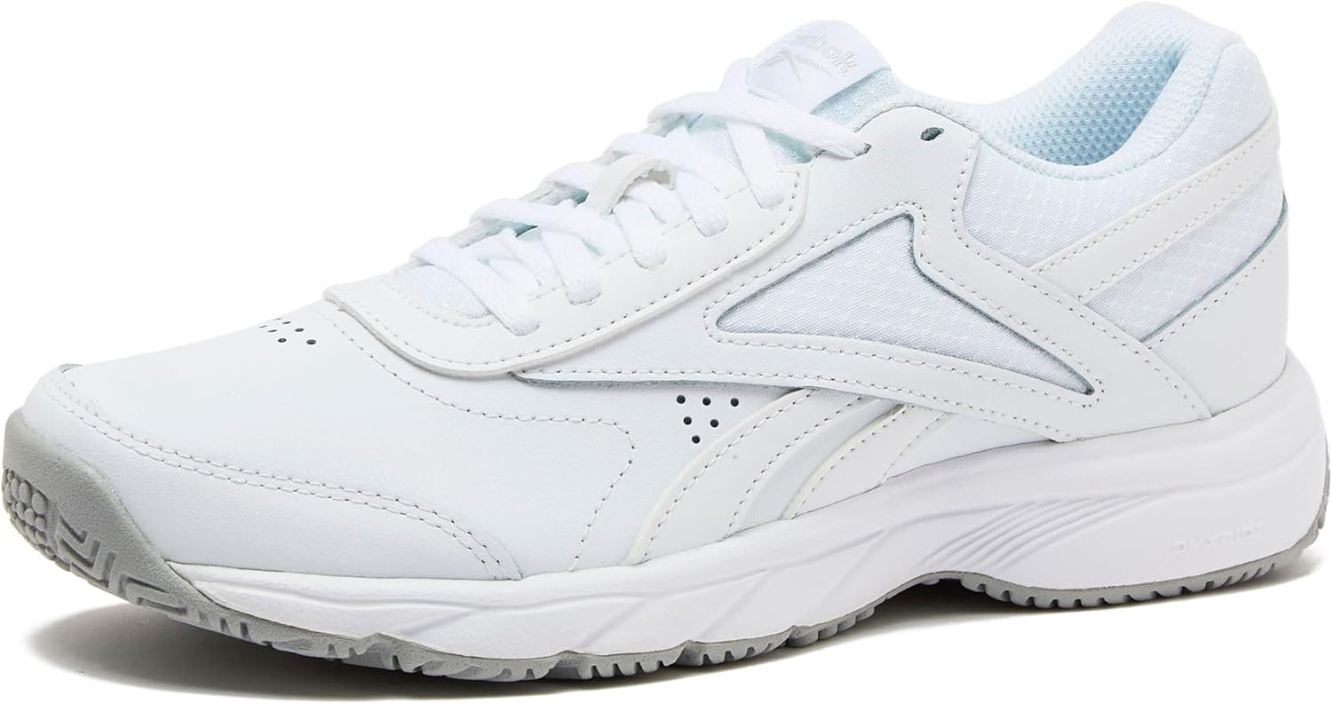 Reebok Work N Cushion Non Slip Work Shoes for Men, Black or White Safety Sneakers