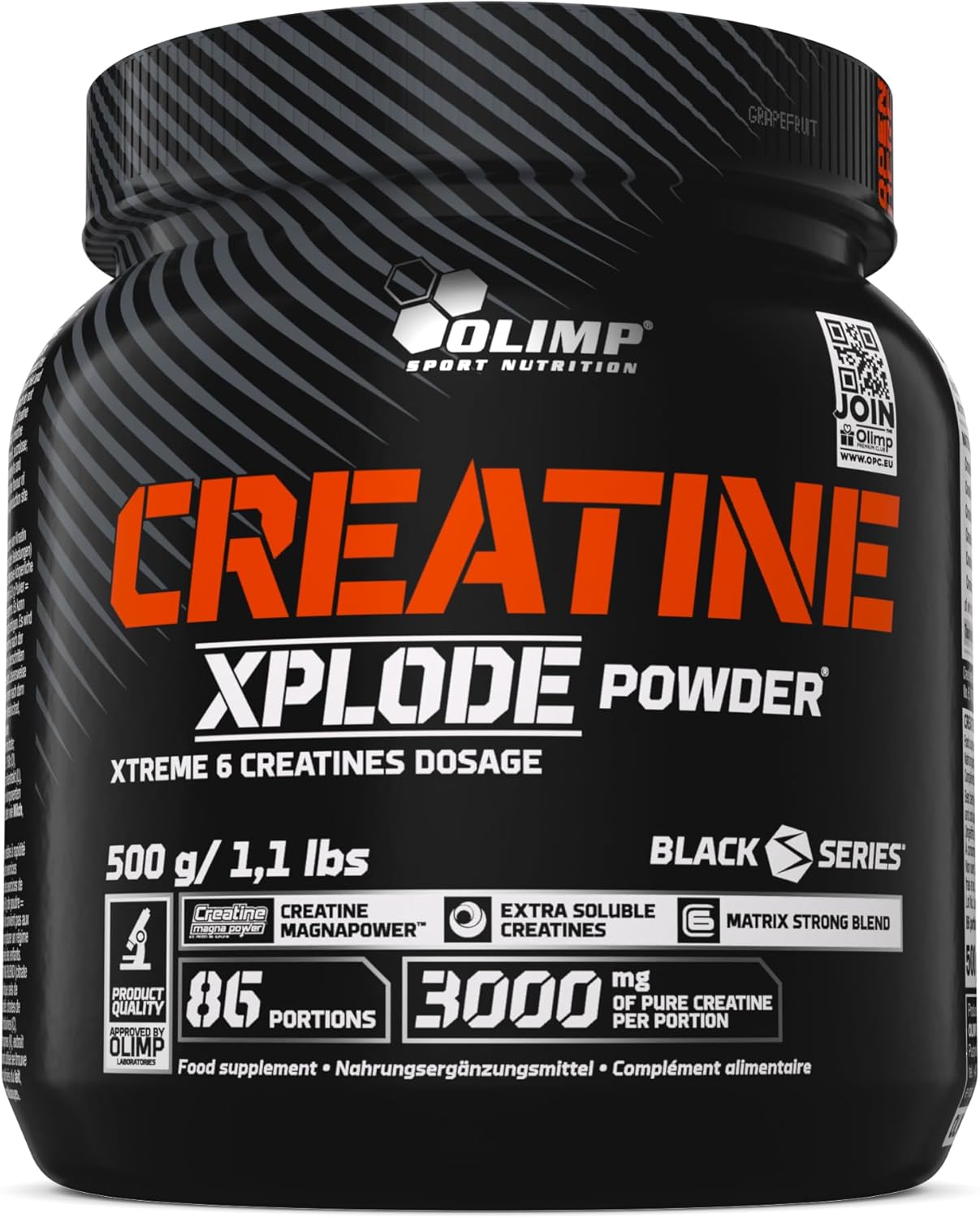 OLIMP SPORT NUTRITION Olimp Creatine Xplode Powder 500 g - Grapefruit Flavour