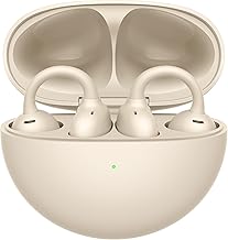 HUAWEI FreeClip, Feather-Light Wearing, Open-Ear Listening, AI Crystal-Clear Call, Long Battery Life, Dual-Device Connections, Beige