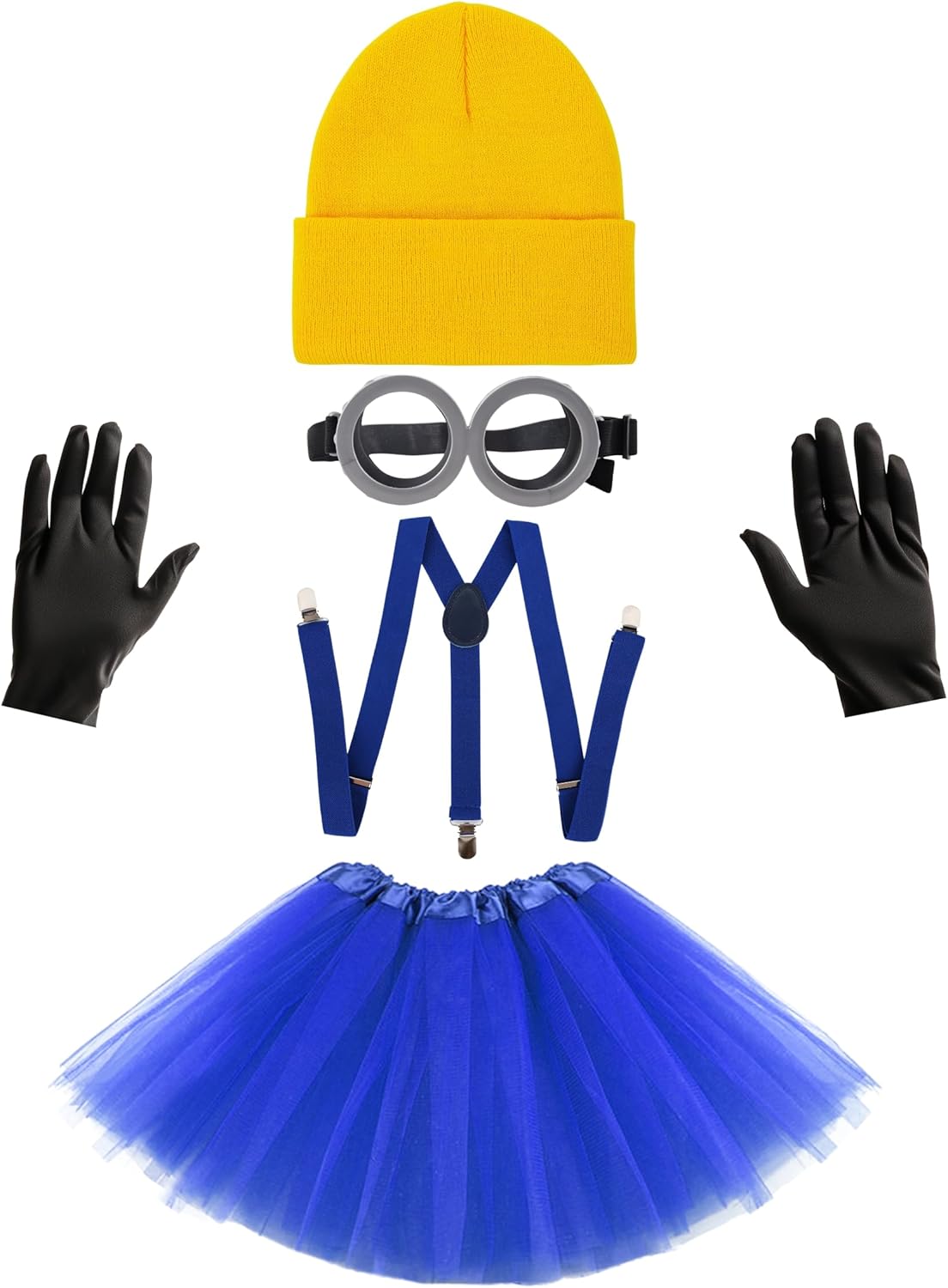 Yellow Halloween Costume for Adult Women - Halloween Costumes Accesories Cosplay for Teen Girls