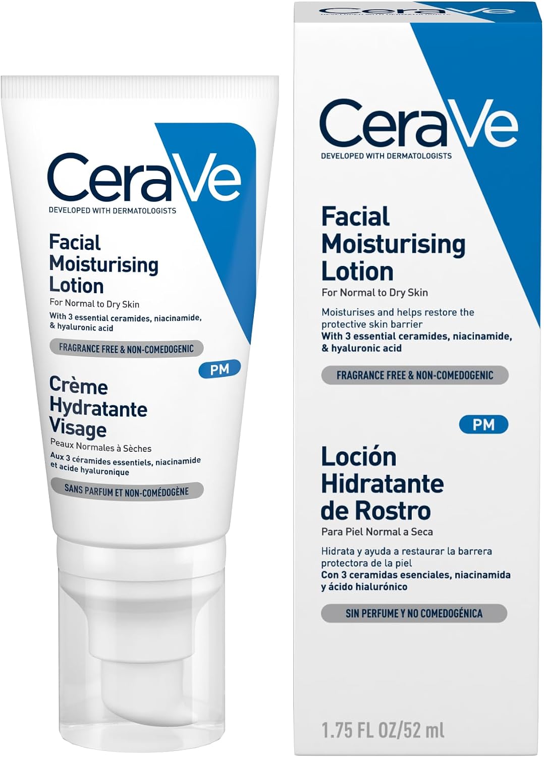 CeraVe – Feuchtigkeitsspendende Nachtcreme für normale bis trockene Haut