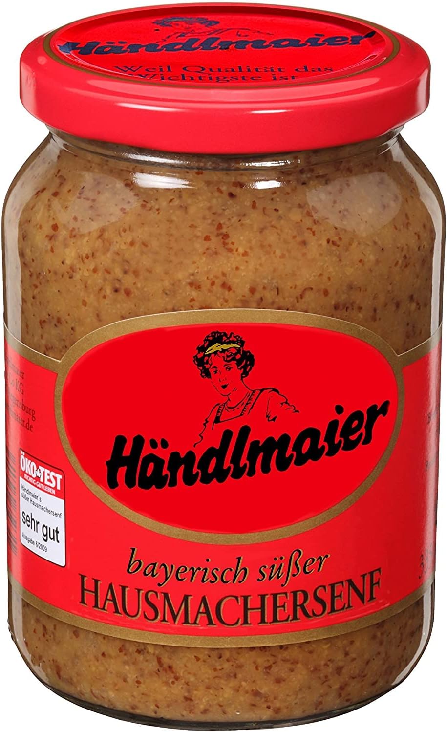 Haendlmaier Sweet Bavarian Mustard 335ML 385G - imported by DFB