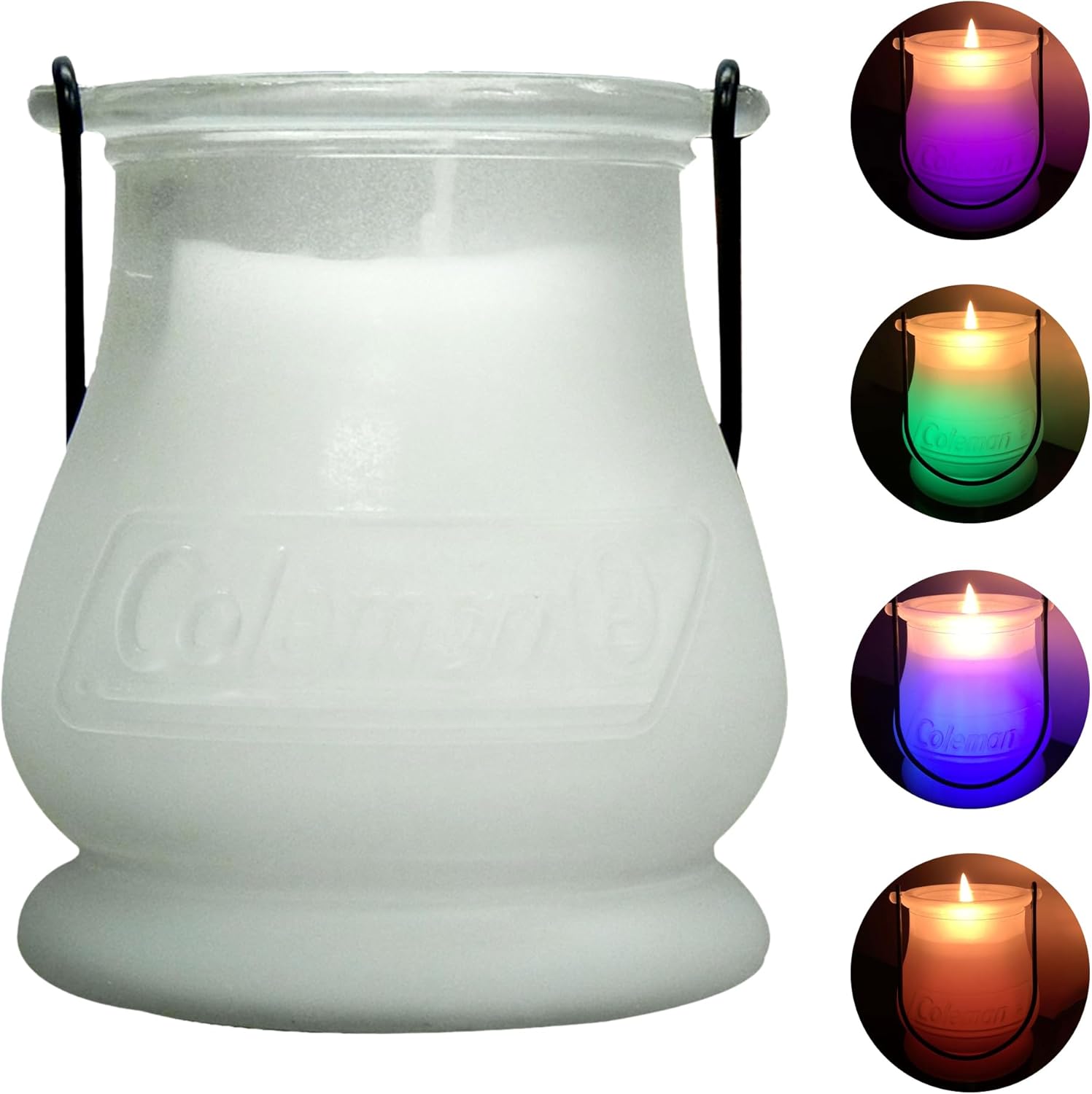 Coleman Color Changing LED Citronella Outdoor Scented Candle
