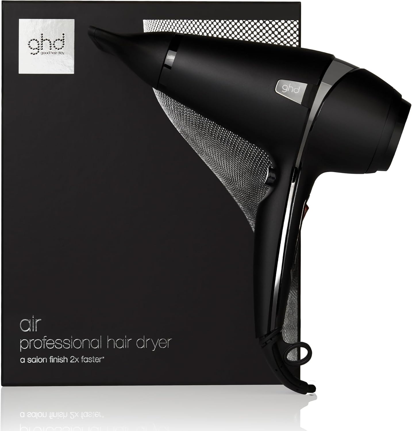 ghd Air Hair Dryer - Salon-Finish, 2X Faster Dying, Reduced Frizz - for All Hair Types (UK Plug)