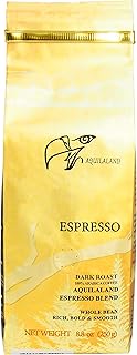 Aquilaland Premium Espresso, Dark Roast, 100% Arabica, 8.8 Ounce Bag (Whole Bean Coffee)