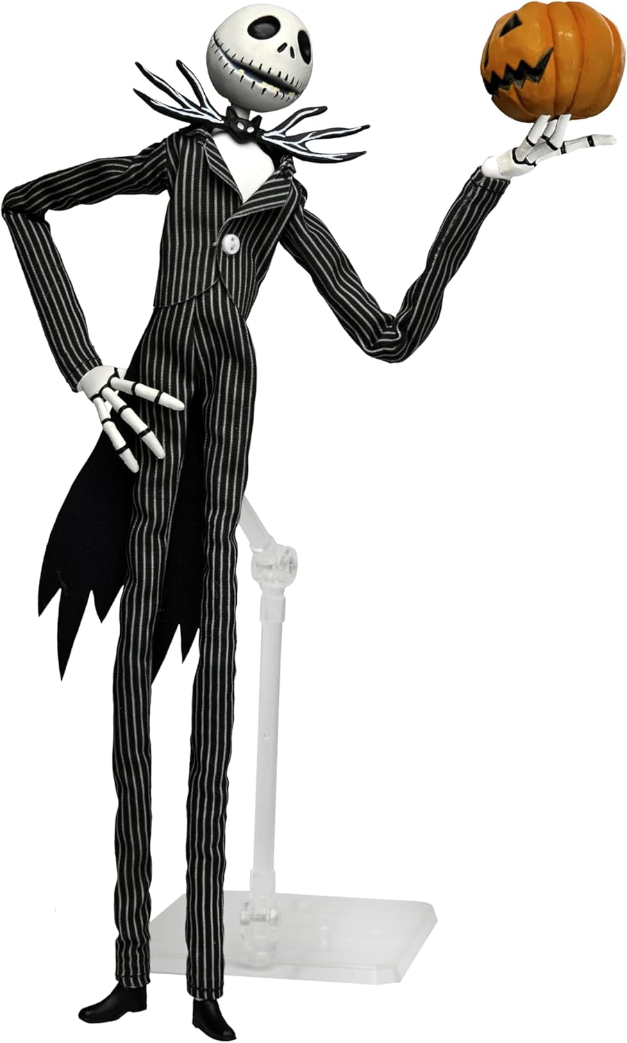 NECA Collectible Nightmare Before Christmas Articulated Action Figure – Jack Skellington with Pumpkin