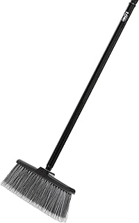 Fuller Brush Kitchen Broom - Long Handle with Wide Sweeper Broom - Helps Clean Hard-to-Reach Areas Perfect for Small Particles, Crumbs, Sand, Dust and More Ideal for Home Use